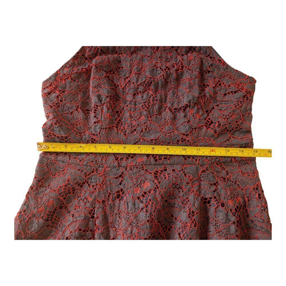 ModCloth | A Night Like This Halter Dress | Navy & Red | Size 10 - Picture 10 of 11